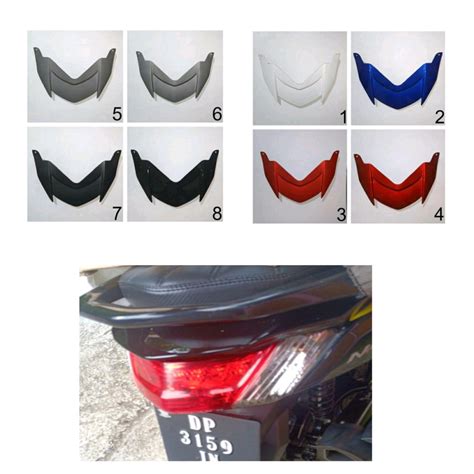 Jual PROMO DUCKTAIL YAMAHA NMAX DUKTAIL NMAX TOPI STOPLAMP NMAX