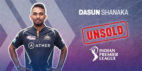 IPL 2024 auction: Sri Lankan all-rounder Dasun Shanaka finds no buyers