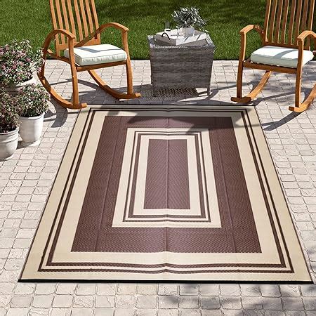 Amazon Reversible Outdoor Rugs For Patio Decor X Waterproof