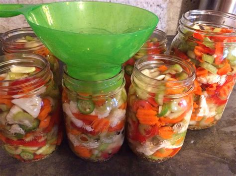 Canning Italian Giardiniera Recipe | Besto Blog