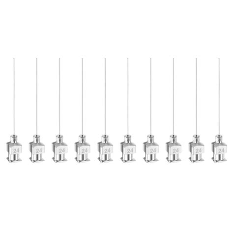 Uxcell 10Pack 24G Stainless Steel Dispensing Needles 1 1 2 Glue