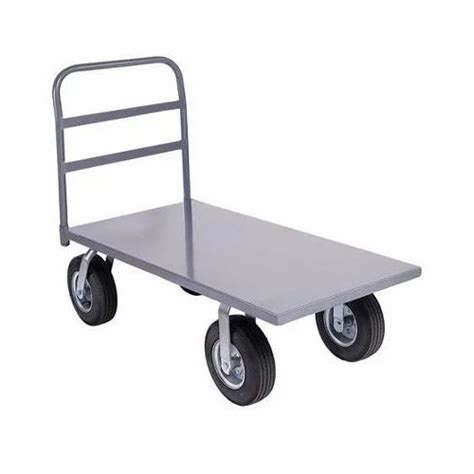 Mansi Manual Platform Truck With Pneumatic Wheels Model Name Number