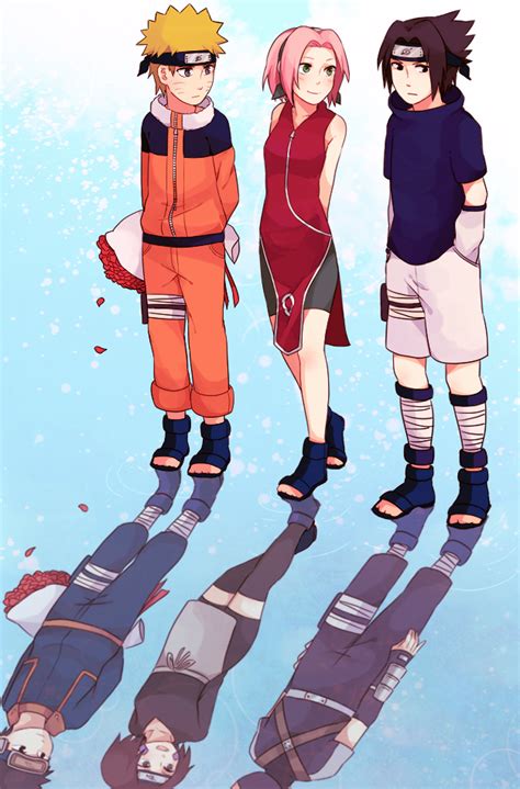 Haruno Sakura Uzumaki Naruto Uchiha Sasuke Hatake Kakashi Uchiha Obito And 1 More Naruto