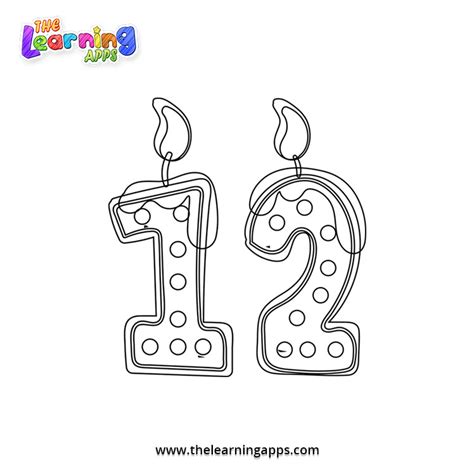 Free Printable Number Coloring Pages For Kids