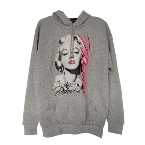 Original Deluxe Womens Marilyn Monroe Hoodie Gem