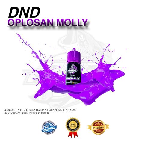 Jual Essen Oplosan Molly 30ML Premium Cocok Untuk Lomba Ikan Mas Atau