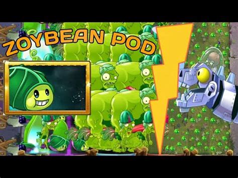 Plants Vs Zombies 2 Zoybean Pod Level Max Vs Arena Tournament YouTube