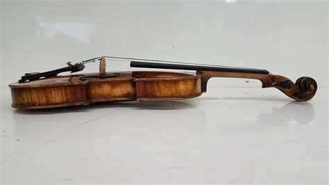 Antonius Stradivarius Copy Vintage 44 Violin W Germany W Bow And Case