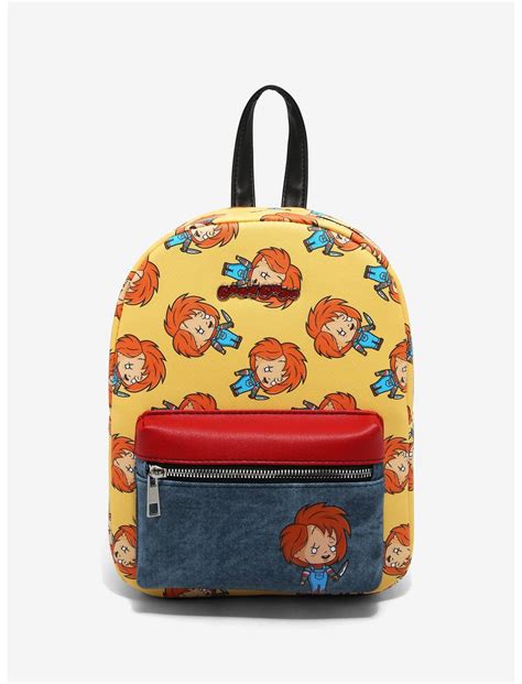 Horror Loungefly Mini Backpack Childs Play Chucky Cosplay