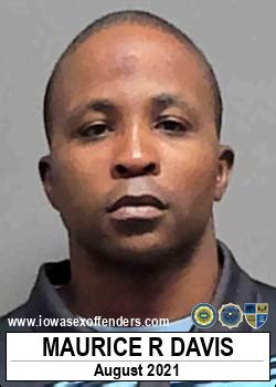 Maurice Reese Davis Sex Offender In Cedar Rapids Ia Ia