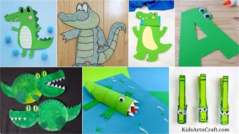 Alligator Crafts & Activities for Kids - Kids Art & Craft