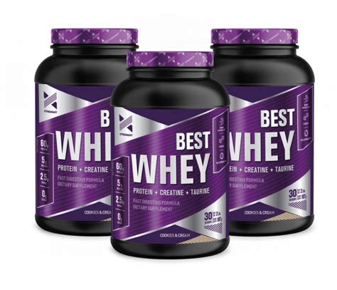 Combo Unidades Best Whey Protein Xtrenght Gama Balance