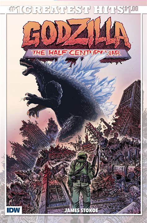 Comics Books Godzilla Idw Kaiju Battle