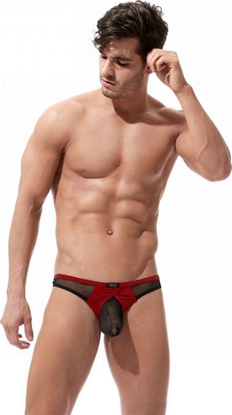 Gregg Homme X Rated Maximizer String Rood Maat XL Sexy Heren