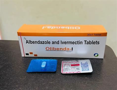 Albendazole Mg Ivermectin Mg Tablet Packaging Type Blister