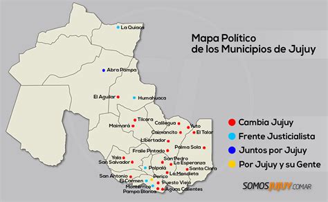 Así quedó el mapa político de los 27 municipios luego de la elección en