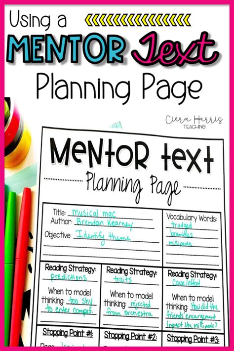 Mentor Text Planning Made Easy For The Elementary Classroom