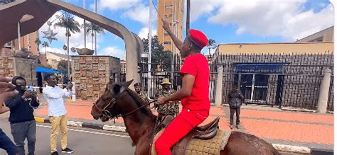 Comedian Eric Omondi Arrested At Parliament In Solo Protest Howafrica