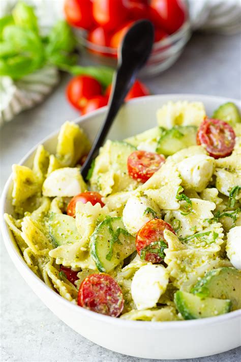 Easy Pesto Pasta Salad Easy Peasy Meals