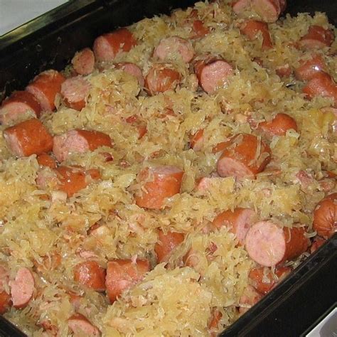 Polish Sausage Sauerkraut And Potatoes Crockpot Saurkraut