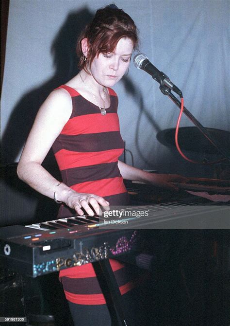 Clancy Pegg Of Catatonia Performing On Stage At Splash Club London