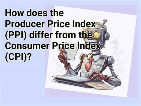 How Does The Producer Price Index PPI Differ From The Consumer Price