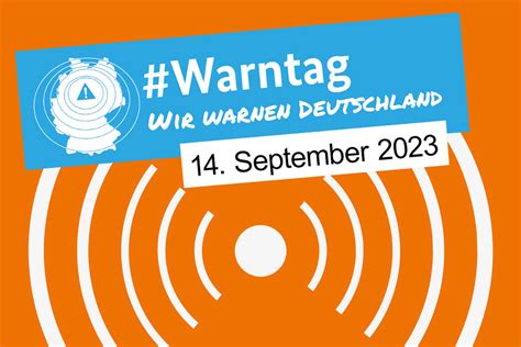 Warntag 2023 Wir Warnen Deutschland Freiwillige Feuerwehr Ochtrup