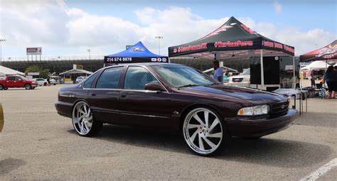 96 Impala On 26 In Wheels Aims For The Sky Dont Call It A Donk It