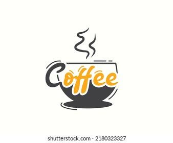 Coffee Cup Logo Design Template Stock Vector (Royalty Free) 2180323327 ...