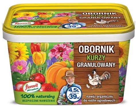 Obornik Kurzy Granulowany L Florovit Ogrodnik Pl