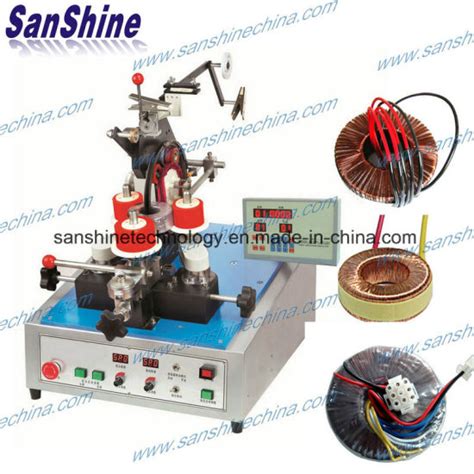 China Slider Type Big Toroid Core Current Transformer Winding Machine