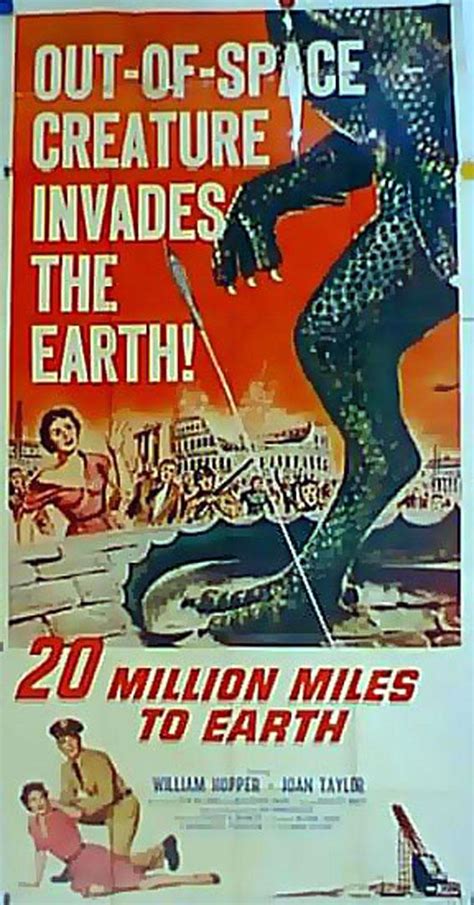 20 MILLION MILES TO EARTH 20 MILLION MILES TO EARTH POSTER BENITO