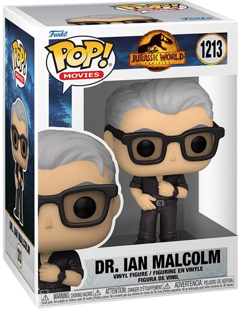 Figurine Pop Jurassic World Le Monde d après 1213 pas cher Dr Ian