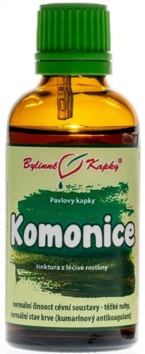 Bylinné kapky s r o Komonice 50 ml od 129 Kč Zbozi cz