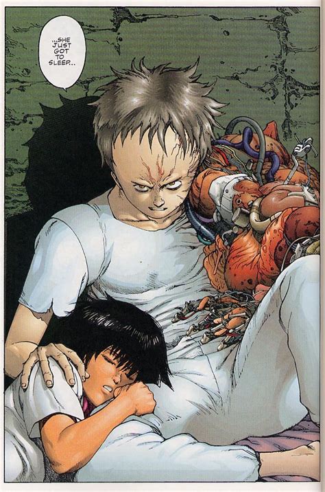 Kaori And Tetsuo Akira Anime Akira Manga Akira Poster