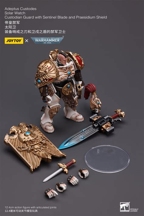 Joytoy Wh K Adeptus Custodes Solar Watch Custodian Guard With Sentinel