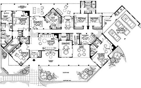 Plan 81406w Diamond In The Desert Home Design Floor Plans Dream