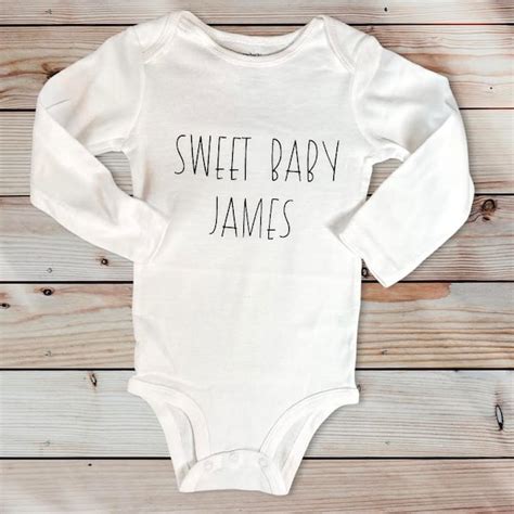 Sweet Baby James - Etsy