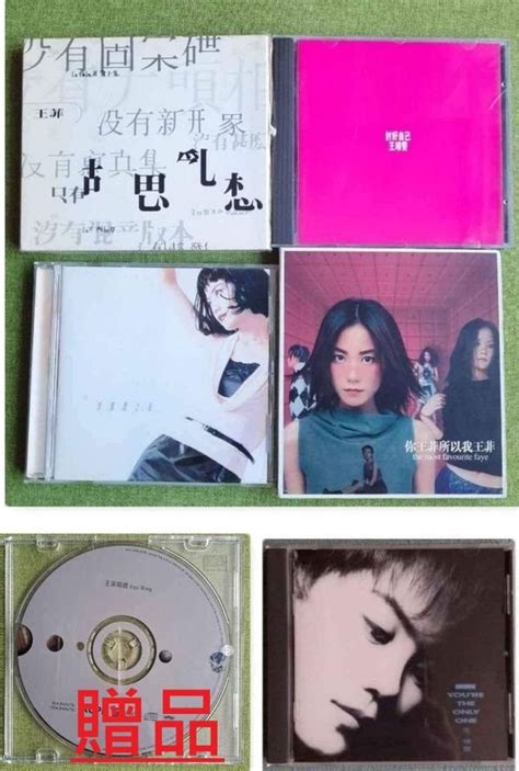 王靖雯 王菲 一套 7 Cd 胡思亂想 討好自己 菲靡靡之音 你王菲所以我王菲 Youre The Only One 附送 唱遊