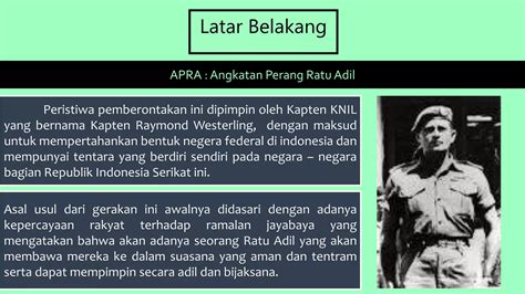 Pemberontakan APRA PPT