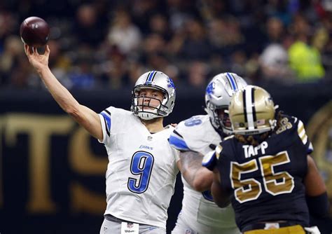 Matthew Stafford sets Lions record during sizzling first half - mlive.com