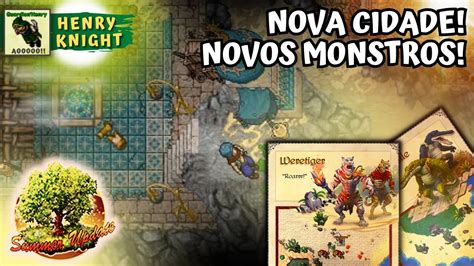 Tibia Summer Update Nova Cidade Novas Criaturas Youtube