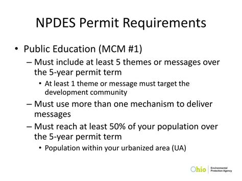 Ppt Introduction And Overview Of Npdes Regulations For Pipe Programs