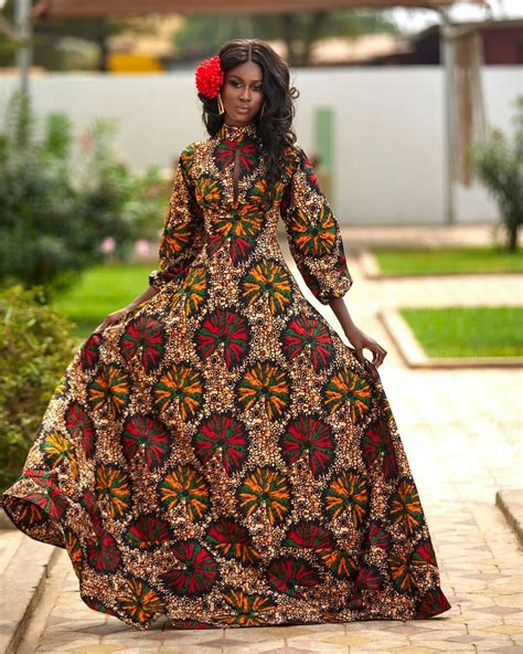 Ankara Long Gown Styles 2020 Latest 2020 Ankara Designs For Ladies