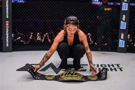 Angela Lee retires from MMA, vacates ONE Championship…