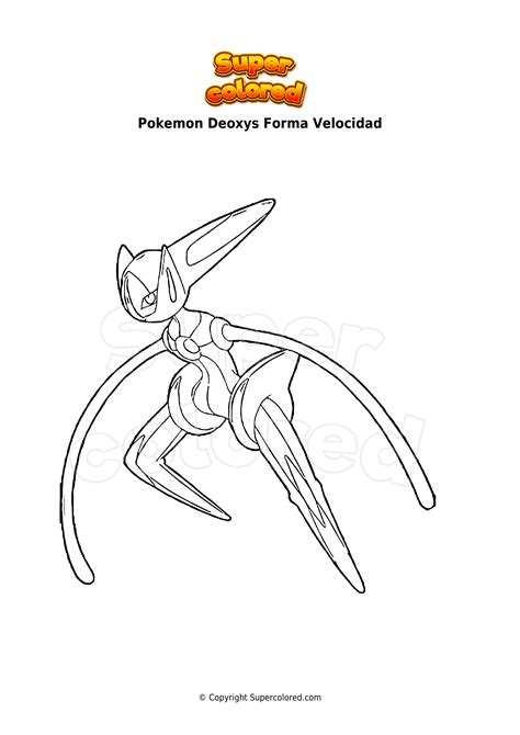 Dibujo Para Colorear Pokemon Deoxys Pagina Para Colorear Porn Sex