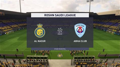 Al Nassr Vs Abha Roshn Saudi League 18th March 2023 Full Match Fifa 23 Ps5™ 4k Hdr Youtube