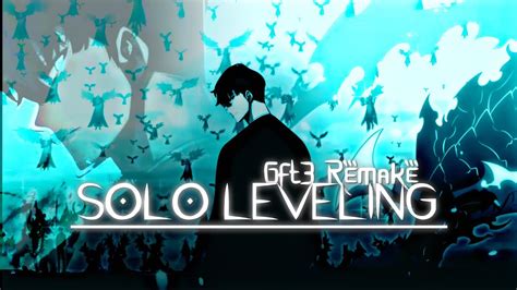 Solo Leveling Remake 6ft3 Amv Edit Project File YouTube