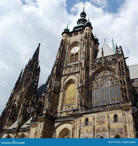 The Main Cathedral In Prague Stock Photo Image Of Prague Prag 5121550