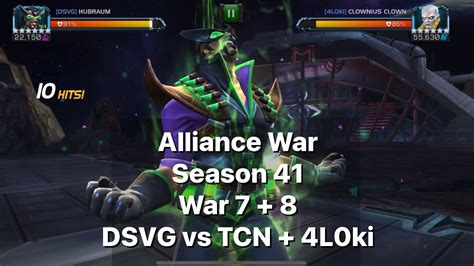 Mcoc Aw S War Vs Tcn And L Ki Diablo Enters The War Youtube